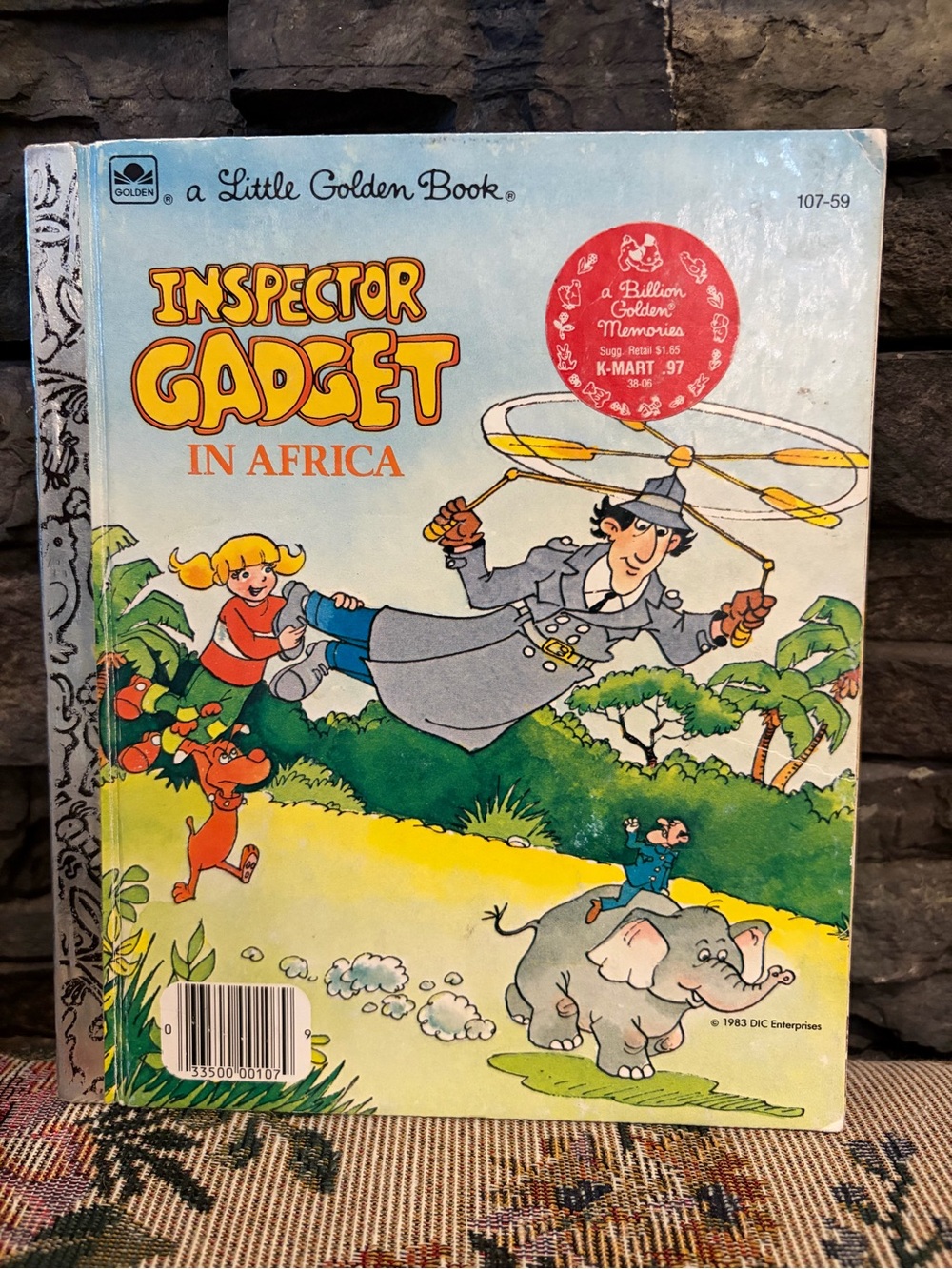 Little Golden Book: Inspector Gadget in Africa